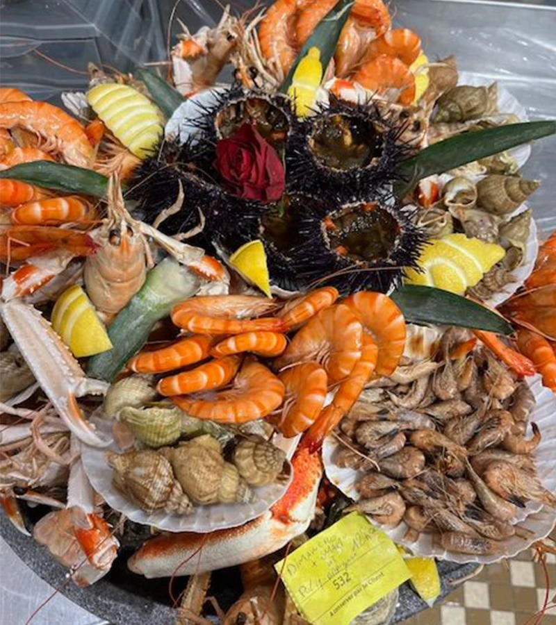 plateaux fruit de mer